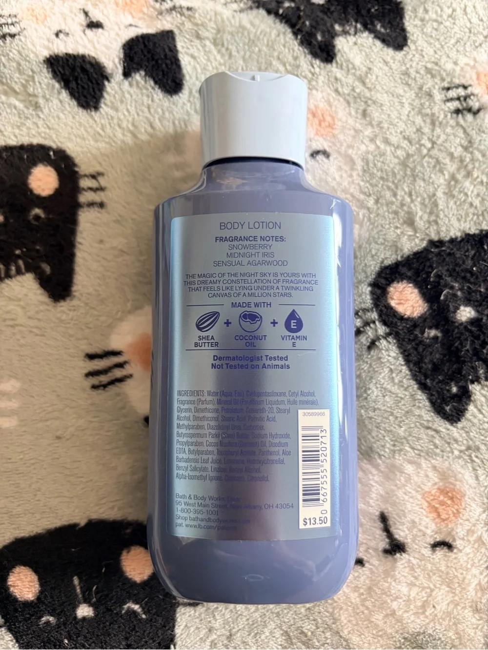 Starlit Night Bath & Body Works Body Lotion